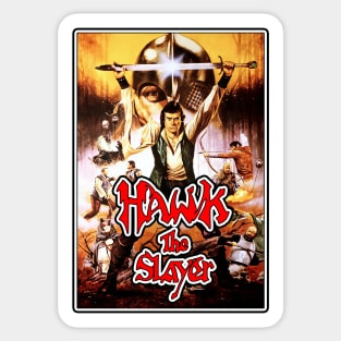 Hawk the Slayer Sticker